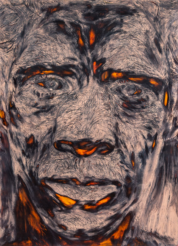 Arnaldo Roche - Quema, quemándome, quemado, I, II, III, - II Bienal 01 - Colección