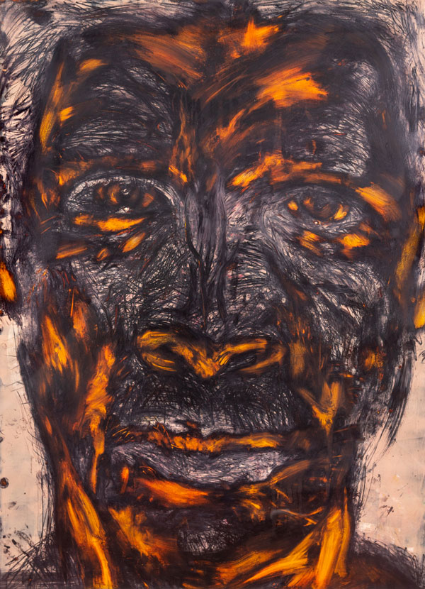 Arnaldo Roche - Quema, quemándome, quemado, I, II, III, - II Bienal 02 - Colección